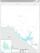 Val Verde County, TX Digital Map Premium Style